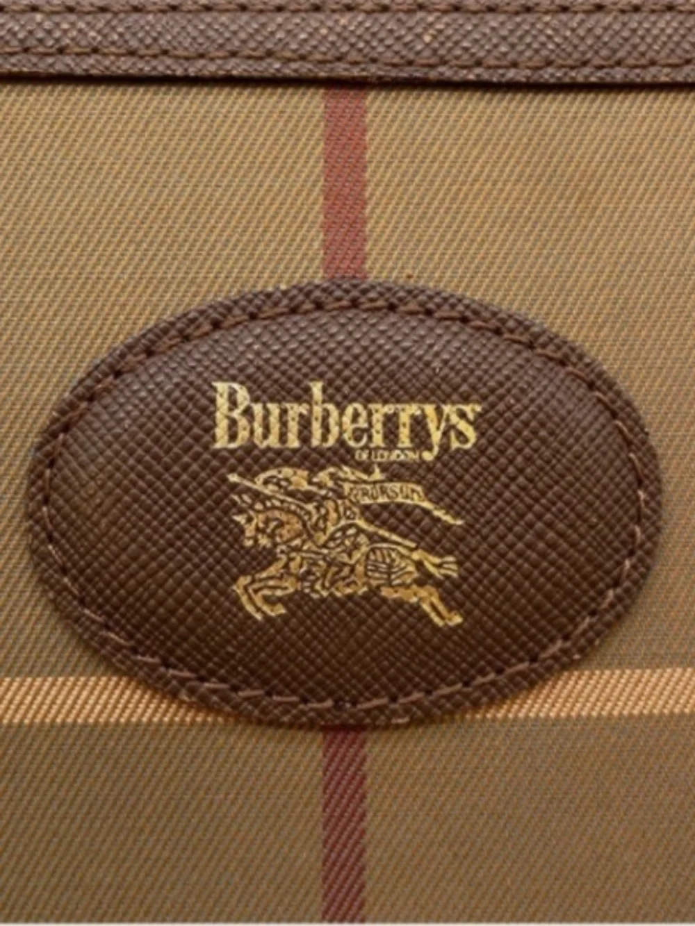 Authentic Vintage Burberrys Nova Check Crossbody Shoulder Bag - Picture 6 of 10